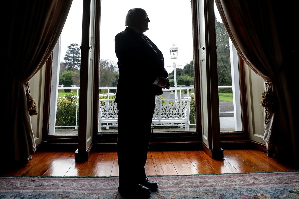 President Michael D Higgins remains a unifying figure. Photo: Gerry Mooney