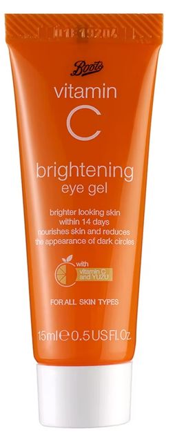 Vitamin C Brightening Eye Gel, €6.49, boots.ie