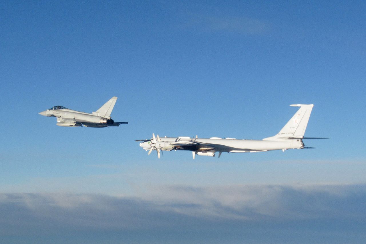 RAF Jets Scrambled To Intercept Russian Bombers Off British Coast ...