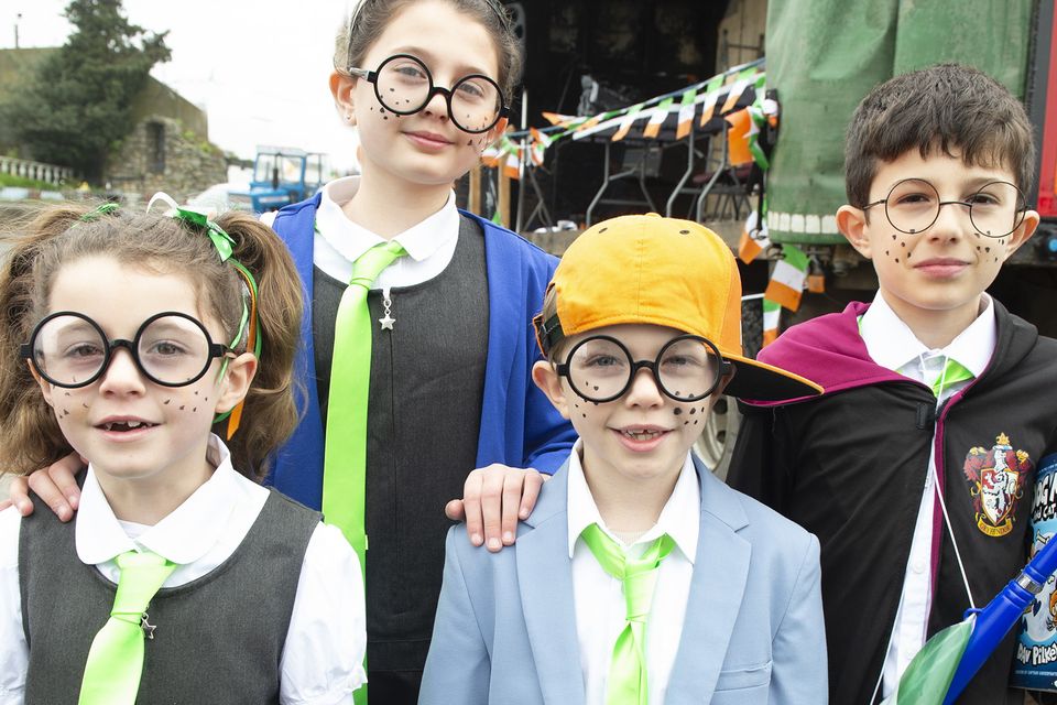 Ailbhe Rose, Hannah, Billy and PJ Darcy.