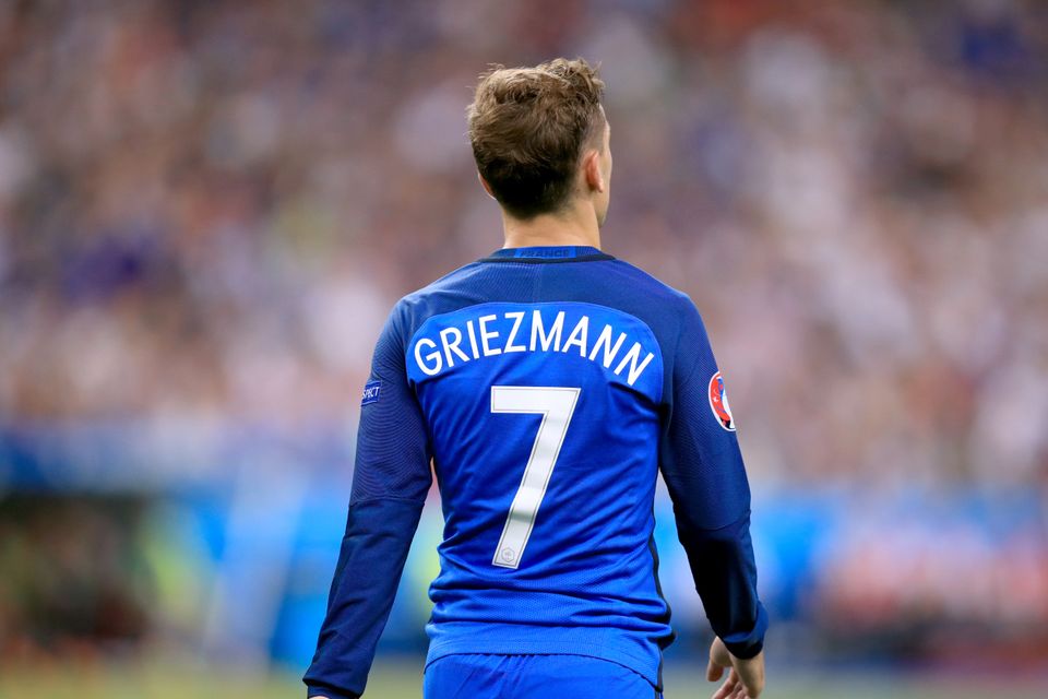 France striker Antoine Griezmann has been repeatedly linked with a move to Old Trafford