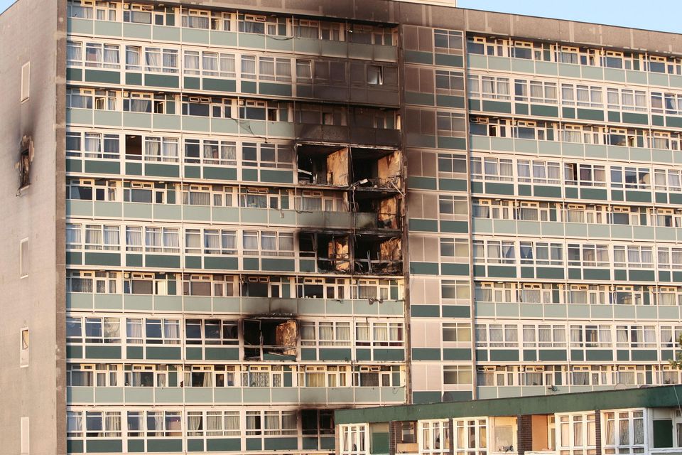 The Grenfell Inquiry report found that the Lakanal House fire in Camberwell, south London, in 2009 'foreshadowed' the 2017 Grenfell Tower fire (Carl Court/PA)