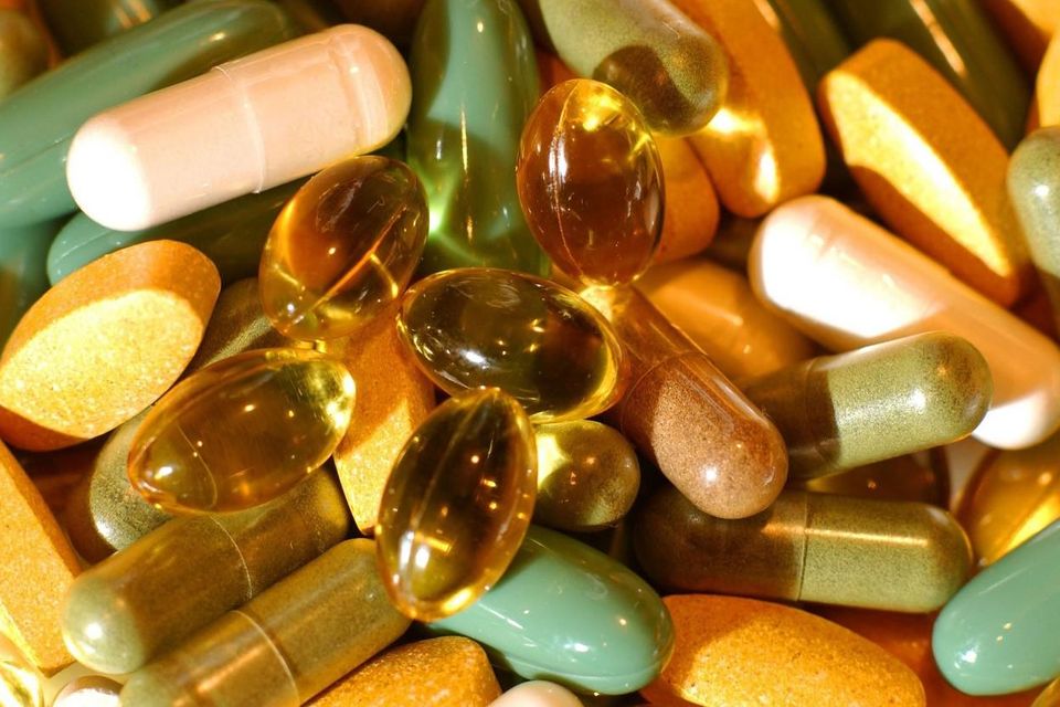 Pills. Stock image