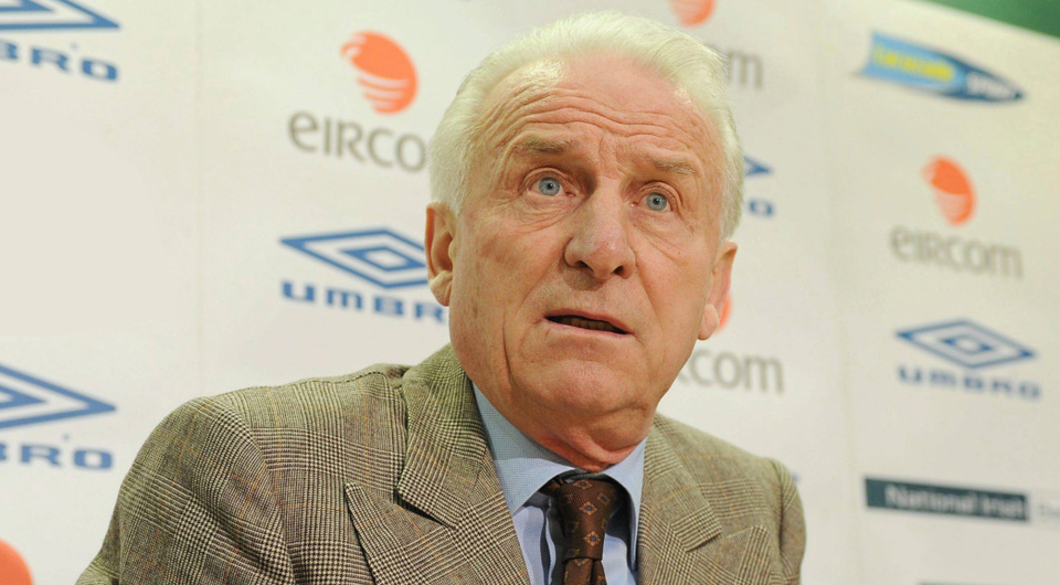 OUT OF LUCK: Former Republic of Ireland manager Giovanni Trapattoni. Photo: Sportsfile