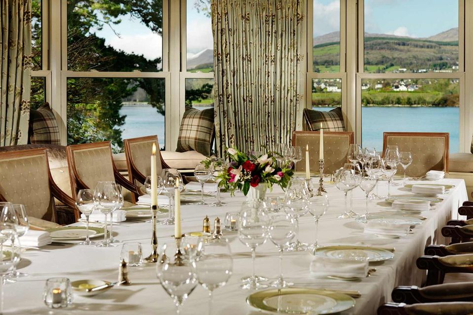 Five-star dining at Sheen Falls in County Kerry