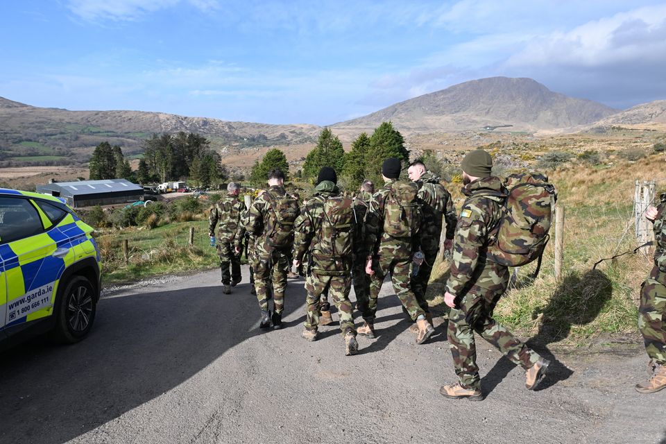 The Defence Forces have helped in the search for missing farmer Mike Gaine. Photo: Domnick Walsh