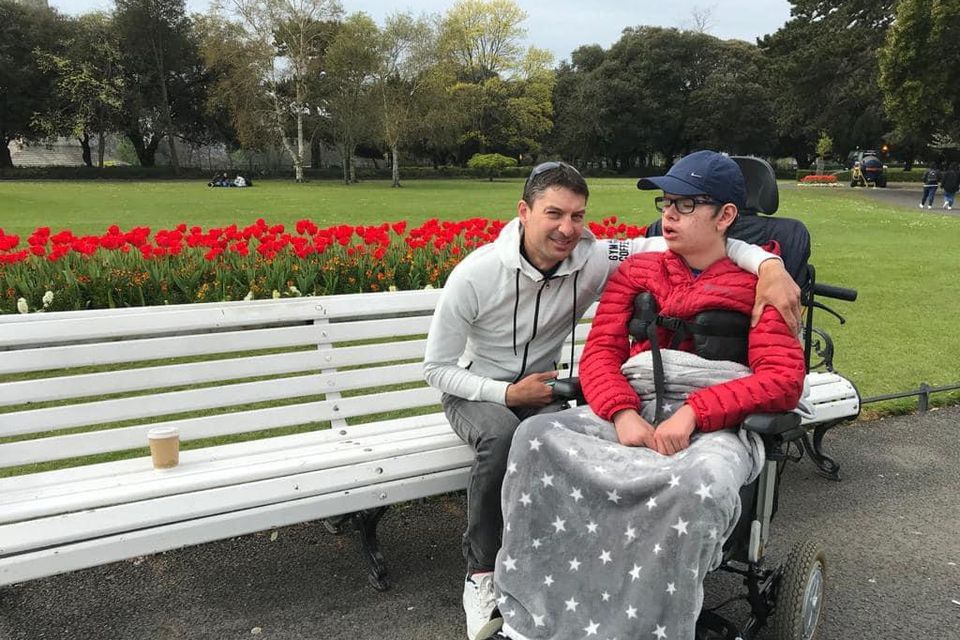 Adriaan and his son Ben (15)