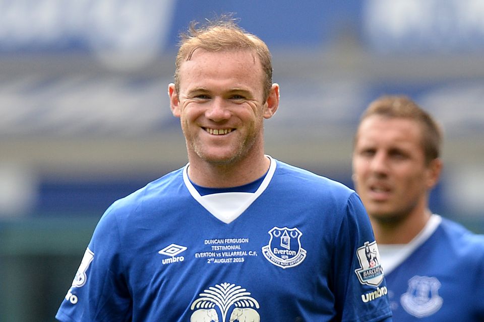 Wayne Rooney has returned to boyhood club Everton