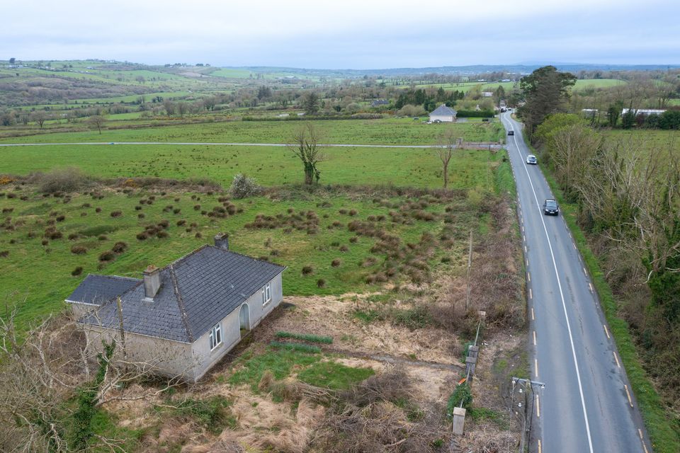 The house that is landlocked. Picture John Kelliher.