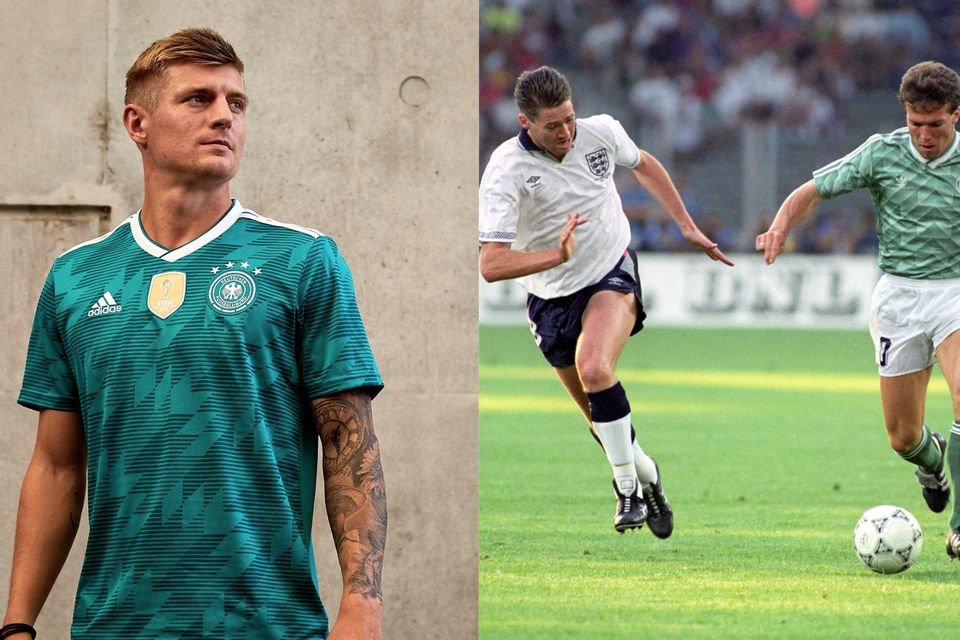 People are freaking out over Germany's brilliant throwback shirt for the World  Cup