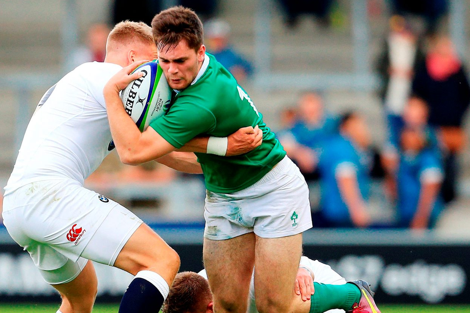 Conor O'Brien of Ireland in action. Photo by Matt McNulty/Sportsfile