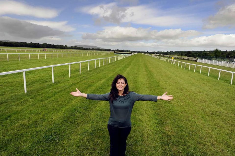 Mariana Ocana pictured at the Cork Racecourse during a visit she made to Mallow in 2020.
