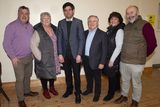 thumbnail: Pictured at the launch of Labour Party local election candidate Damien Corish's election campaign Kilrane Rosslare Harbour Community Centre on Wednesday evening were Cllr George Lawlor, Bernie Mullen, Damien Corish, Brendan Howlin TD, Catherine Walsh, Joe Ryan. Pic: Jim Campbell