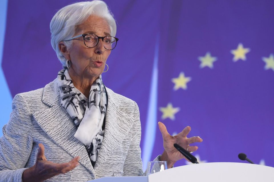 ECB president Christine Lagarde. Photo: Alex Kraus/Bloomberg