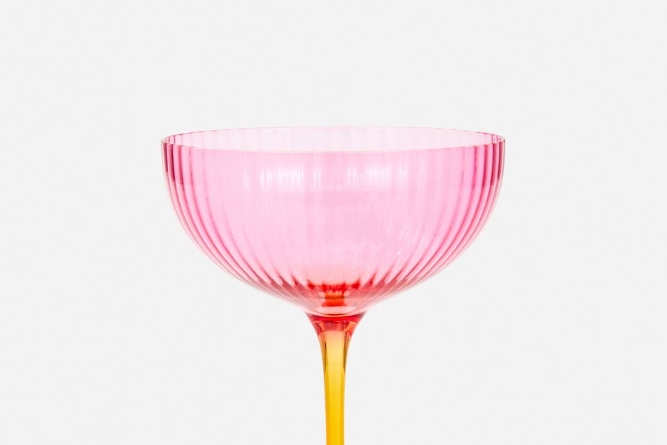 Penneys two-tone champagne glass