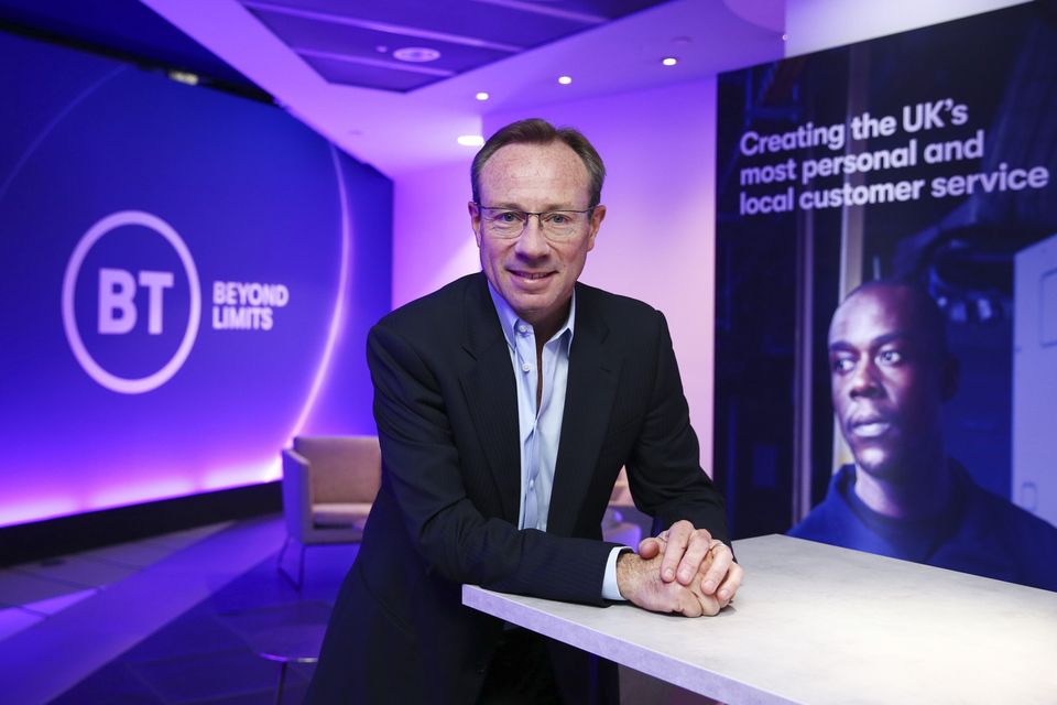 BT chief executive Philip Jansen said the company will use technology 'to do things much more efficiently'. Photo: Hollie Adams/Bloomberg