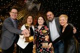 thumbnail: The Guinness Storehouse Leadership Team celebrates its wins at the 2023 World Travel Awards