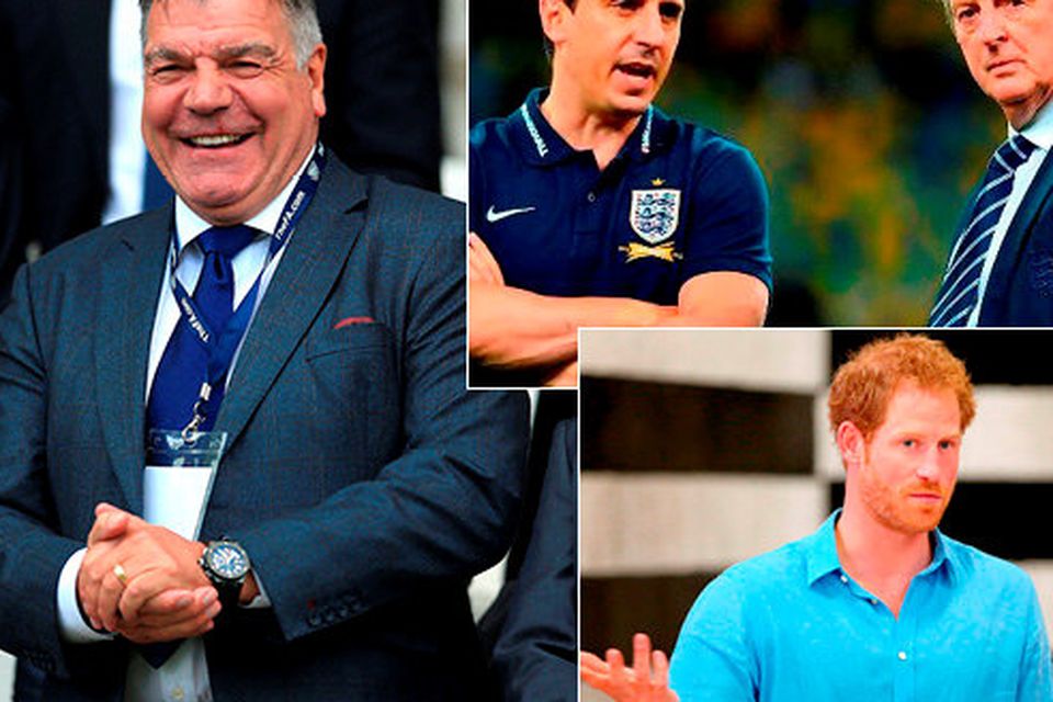Sam Allardyce had things to say about Roy Hodgson, Gary Neville and Prince Harry