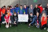 thumbnail: Players from the Holy Family School who participatd in the FAI Football for All Programme organised by Charleville Soccr Club and run in the GAA Sportshall in Charleville.