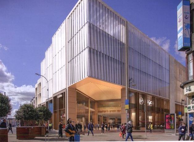 €100m plan for Stephen’s Green shopping centre branded ‘bland and underwhelming’