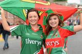 thumbnail: Mayo supporters Jennifer Coleman, left, and Claire O'Brien, from Castlebar