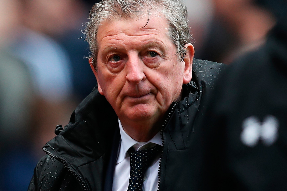 Roy Hodgson looks on after his first game in charge of Crystal Palace ended in defeat. Photo: Getty Images