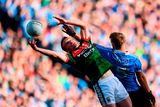 thumbnail: Andy Moran of Mayo in action against Jonny Cooper of Dublin during the GAA Football All-Ireland Senior Championship Final match between Dublin and Mayo at Croke Park in Dublin. Photo by Stephen McCarthy/Sportsfile