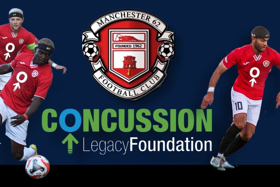 Manchester 62 promo for their partnership with Concussion Legacy Foundation. Source: X