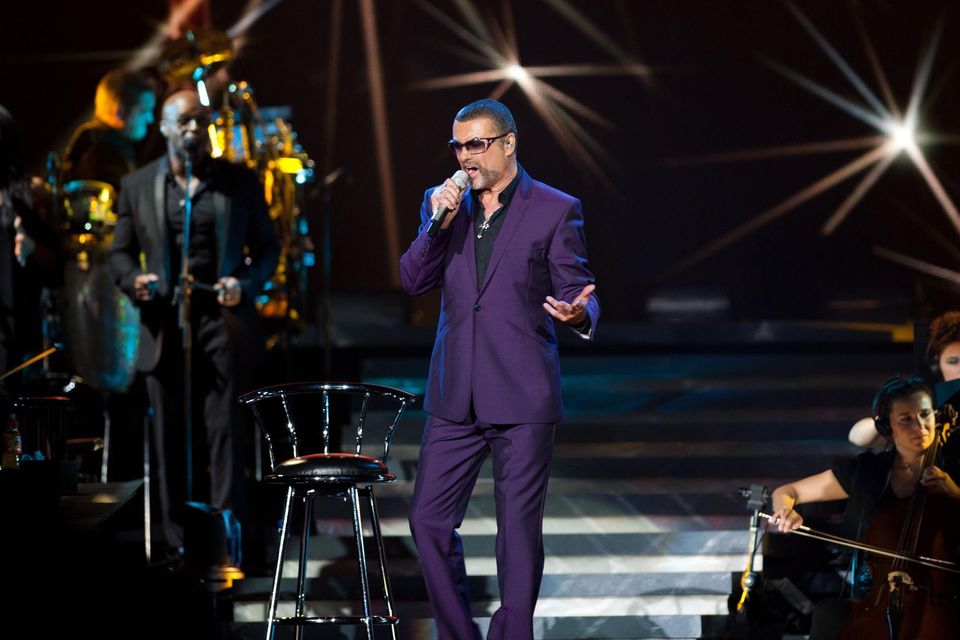 George Michael during his Symphonica, The Orchestral Tour at the LG Arena, Birmingham. Photo: PA Archive