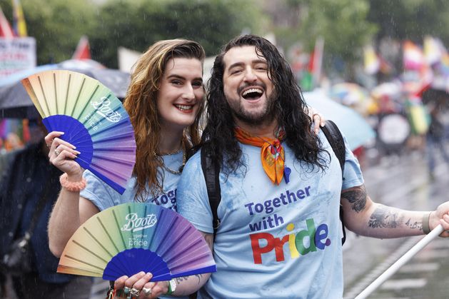 ‘When I grew up as a teenager, it was illegal in Ireland to be gay’ – thousands march through Dublin to celebrate Pride