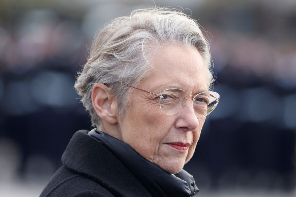 La Première ministre française Elizabeth Bourne.  Photo : Reuters