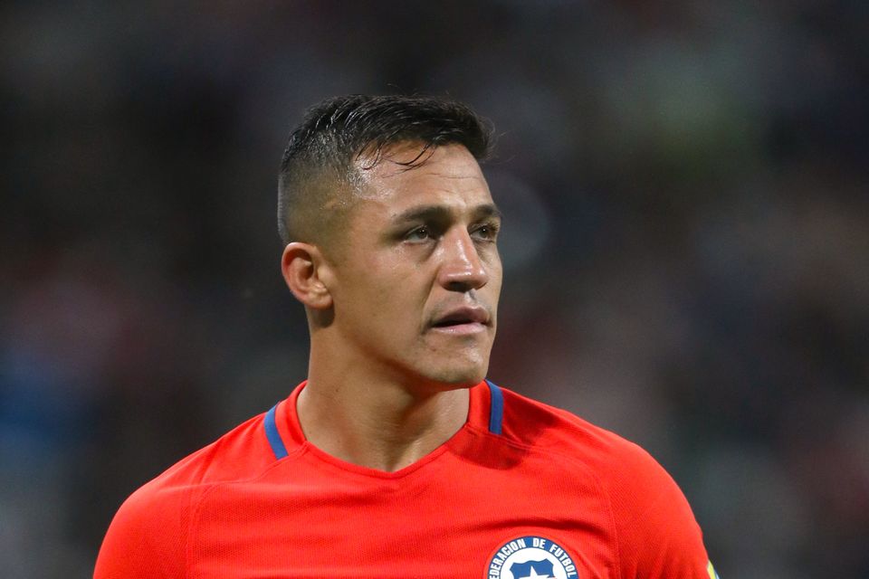 Arsenal's Alexis Sanchez played in two Chile defeats during the international break.