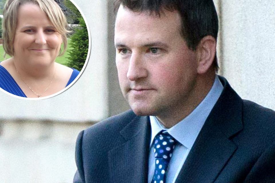 Architect Graham Dwyer is accused of the murder of Elaine O’Hara  (inset), from Killiney, Co Dublin
