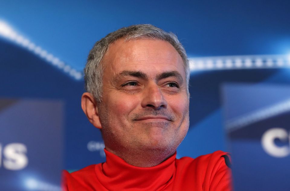 Jose Mourinho has lots to smile about