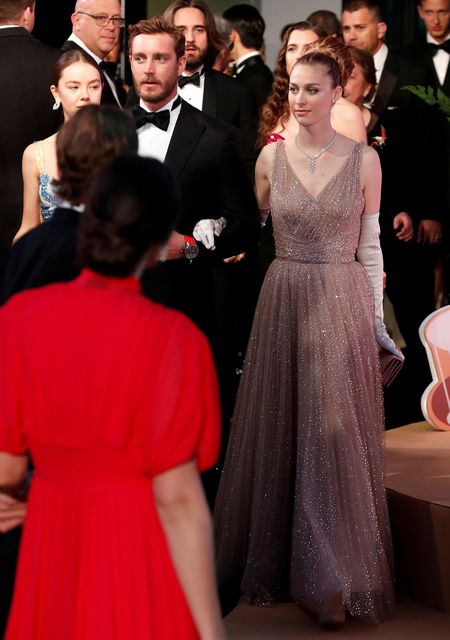 Monaco s Beatrice Borromeo glitters alongside glamorous royal in