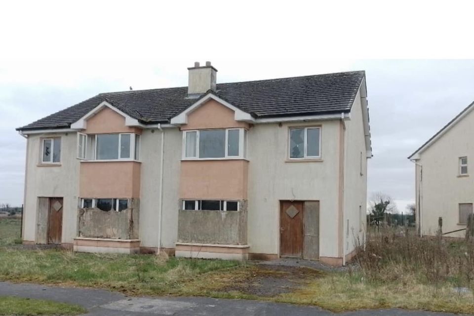 The derelict houses in Shannon Valley, off the Sligo Road in Ballaghaderreen, have been purchased by Roscommon County Council. 