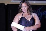 thumbnail: Adriana Santos takes part in the Miss Brazil Plus Size beauty contest in Sao Paulo