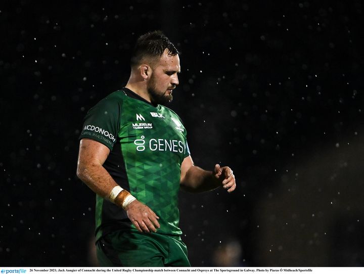 Connacht prop Jack Aungier ‘really excited’ after signing two-year deal with Munster