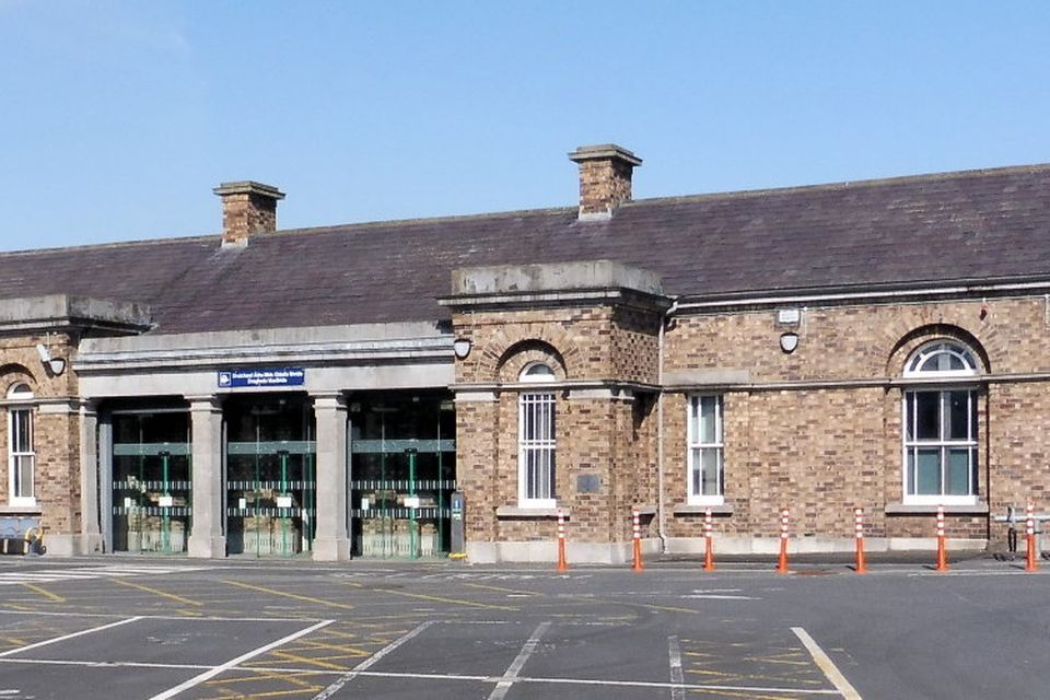 Drogheda's McBride railway station.