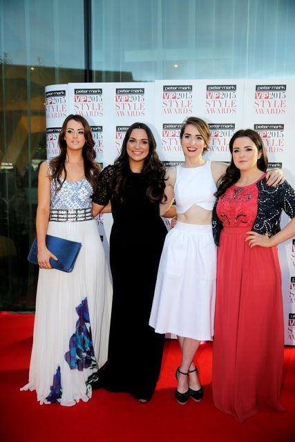 Irish Independent showbiz reporters pictured at the VIP Style Awards at the Marker Hotel in Dublin. Picture:Arthur Carron