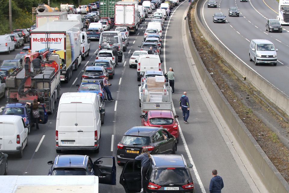 M50 crash: two motorcyclists killed in collision with truck; Gardaí ...