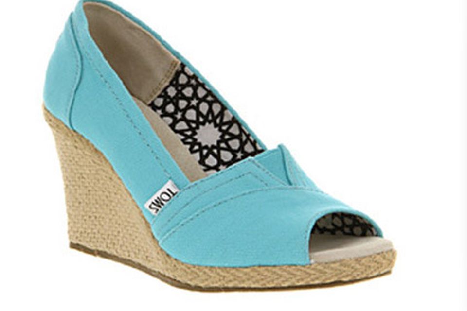 Toms 2024 canvas wedges