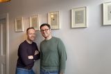 thumbnail: Writer, poet and film maker Donal Nugent and his husband, Arnaud Sichaumette