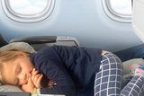 thumbnail: Fly LegsUp can allow young children to sleep in a flat position Credit: Fly LegsUp