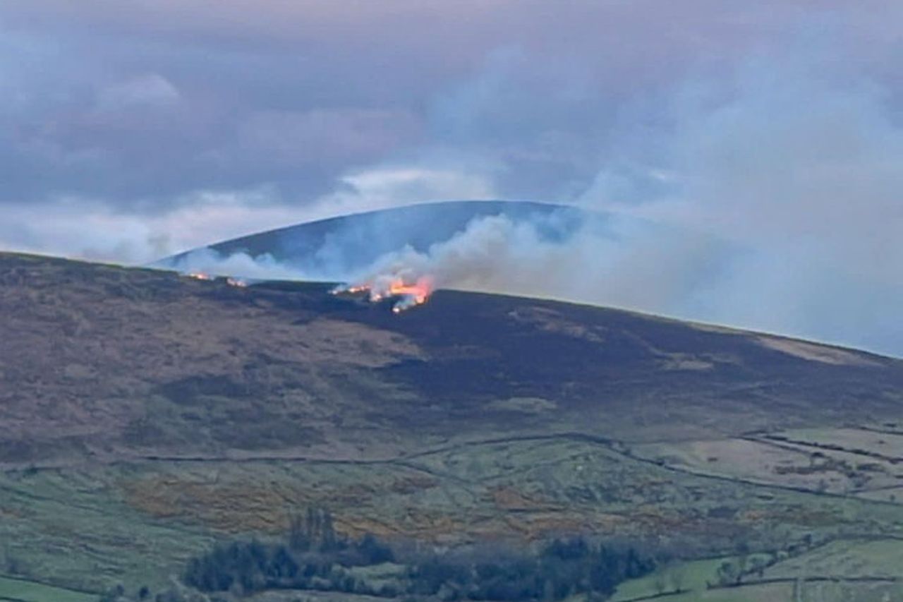 Carlow fire crews battle third fire on Mount Leinster in just 24 hours ...