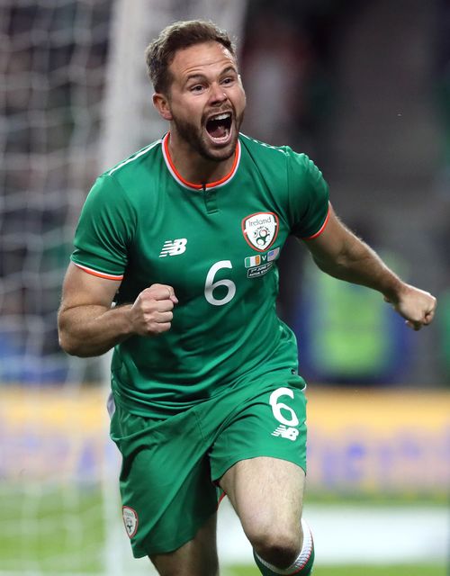 Republic of Ireland midfielder Alan Judge scored the second goal against the United States (Brian Lawless/PA)