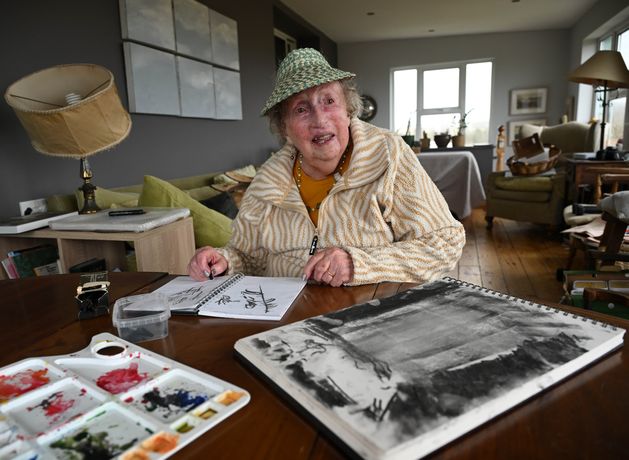 ‘My first large piece was exhibited in 1949 and it sold for 20 guineas' — Mo Irwin's passion for art endures as she marks her 100th birthday