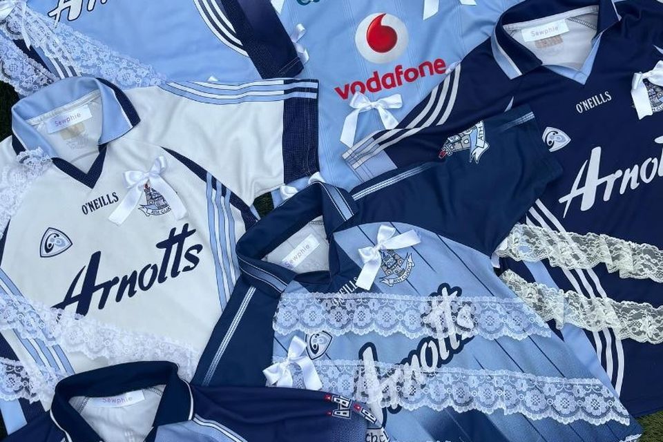 Some of Sophie Murphy's Dublin jersey designs