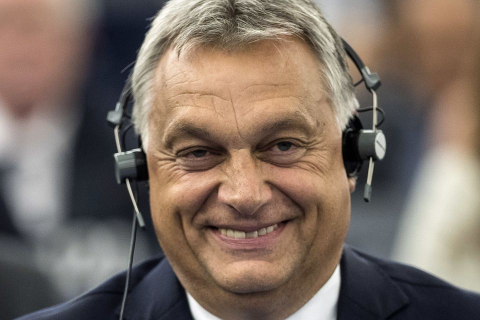 Hungary’s Prime Minister Viktor Orban (Jean-Francois Badias/AP)