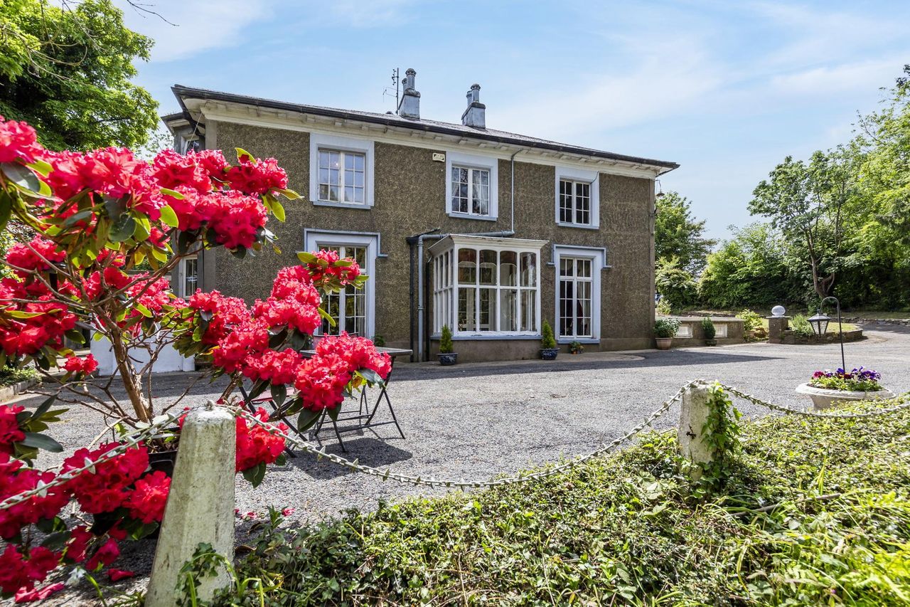 Period house on eight acres of mature gardens in the heart of Wexford